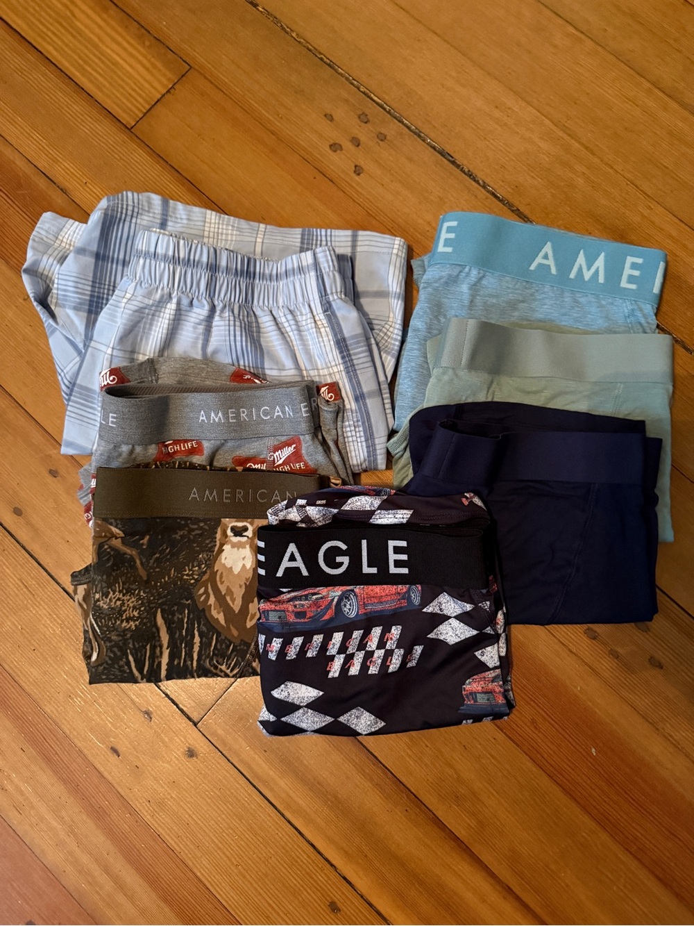 American Eagle Boxers assortment